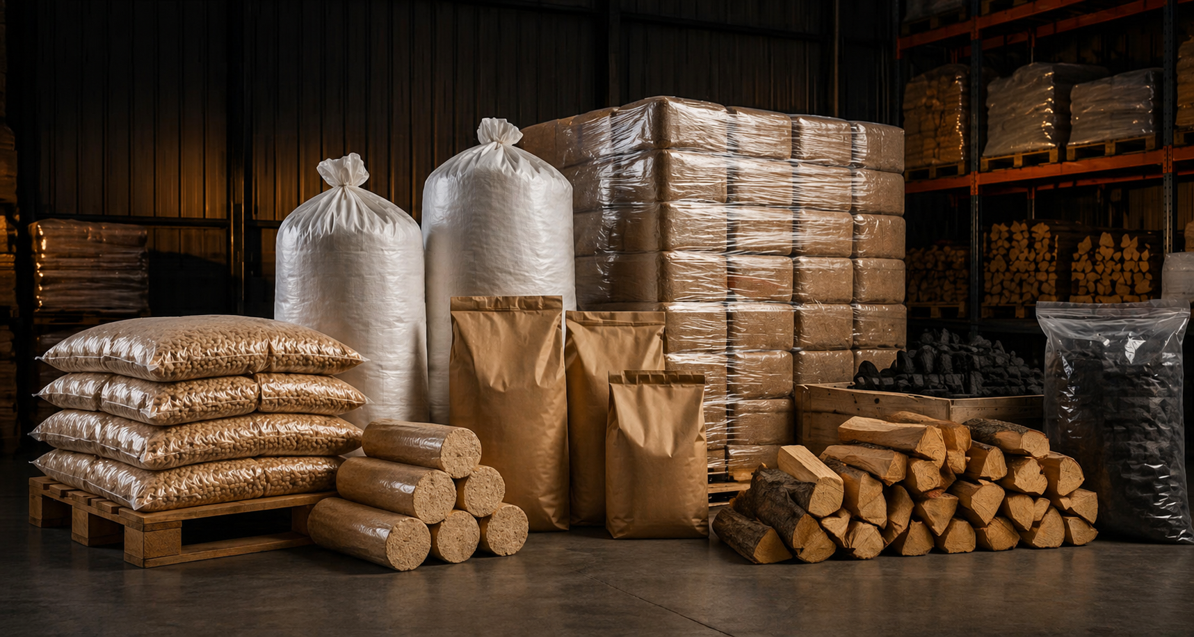Productos de biomasa y combustibles de madera para marca blanca de Caryse